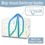 10 Pack Heavy Duty Moving Bags (10 Pack / Tropical Island)
