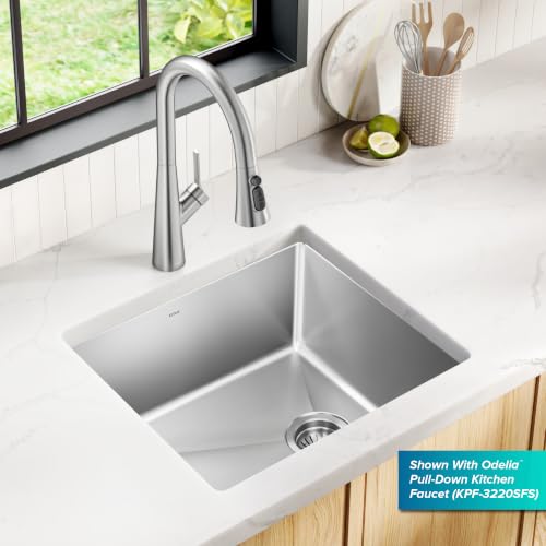 Fairlane 21 in Undermount Single Bowl Stainless Steel Kitchen Sink (21 Inch / Single Bowl — Undermount)