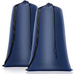 Heavy Duty Laundry Bag (Navy / 48" x 28" x 1")