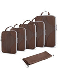 Compression Packing Cubes (Mocha Brown)