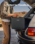 Electronic Organizer Travel Case Large (Black-Extra Large)