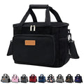 Insulated Lunch Bag (Black / Large)