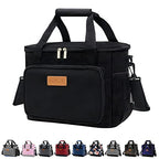 Insulated Lunch Bag (Black / Large)