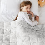 Weighted Blanket (20-grey White Tie Dye / 40" x 60" | 7lbs)