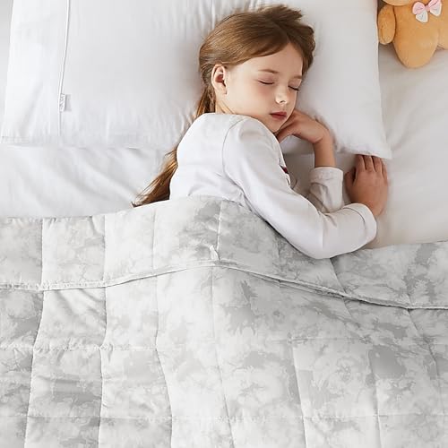 Weighted Blanket (20-grey White Tie Dye / 40" x 60" | 7lbs)