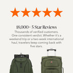 Sion Softside Expandable Spinner Luggage Durable Lightweight Travel Suitcase (2-Piece Set (Carry-On/Backpack) / Evergreen)