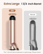 1 3 4 inch Curling Iron Extra Large Barrel for Long Hair (1 3/4 Inch)