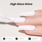 Beetles White Gel Nail Polish (A - Creme White | French White)