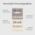 Rice Water Solid Shampoo and Conditioner Set for Hair Growth