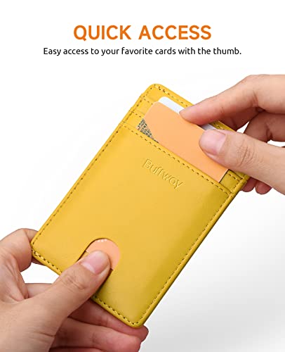Mens Slim Wallet (Seattle Yellow)