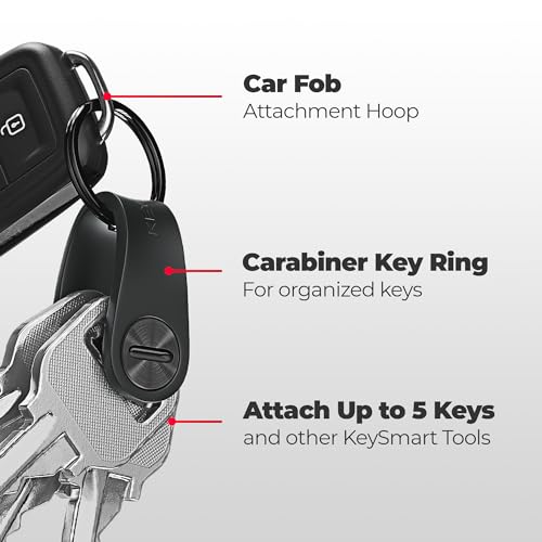 KeySmart Mini (Black (2 Pack))