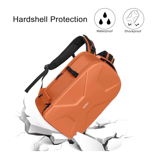 Camera Backpack (Orange)