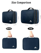 Electronic Travel Organizer Case (Navy Blue / Medium)