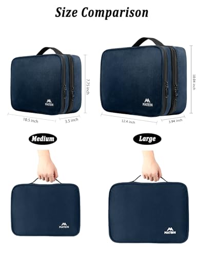 Electronic Travel Organizer Case (Navy Blue / Medium)