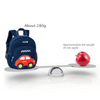 Toddler Backpacks Kids Preschool Cartoon Mini Travel Bag Ages 2 (F-darkblue Car (Can't Fit Folder) / M for Age 2-5)
