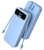 Portable Charger 20000mAh Fast Charging w (Azure)