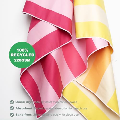 Microfiber Beach Towel (T-sunset Coast / Extra Large(67x35"))