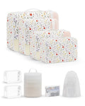 Packing Cubes for Travel (02 Flower)
