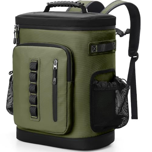 39 Can Waterproof Insulated Backpack Cooler (Green)