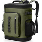 39 Can Waterproof Insulated Backpack Cooler (Green)