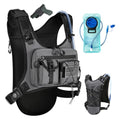 USA Patent Running Hydration Vest Backpack (Grey-02 / Standard)