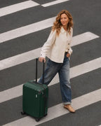 Luggage Lightweight and Durable Hardshell (Dark Green2.0 / S(20in))