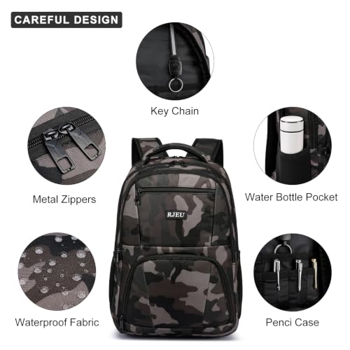 School Backpack for Teens & Boys (15.6 inch / Cflage)