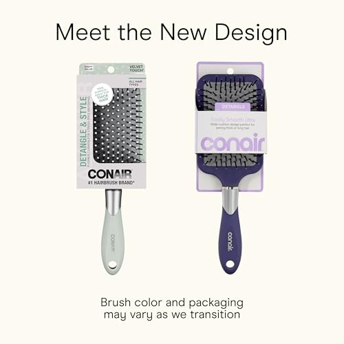 Paddle Hair Brush (Assorted Color / 1 Count (Pack of 1))