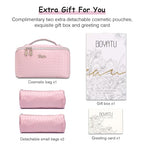 Travel Makeup Bags for Women (L09 Violet)