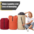 Backpack Laundry Bag (Red)