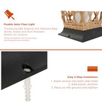 Outdoor Floor Lamp Solar Lantern (1 PC Large / Cindy Natural)