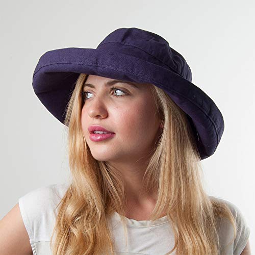 Sun Hat for Women (One Size / Navy)