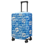 Travel Luggage Cover Suitcase Protector Fits 31 (Travel Mark / XL)