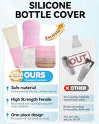 16 Pack Silicone Bottle Cover (A-Colorful-16)