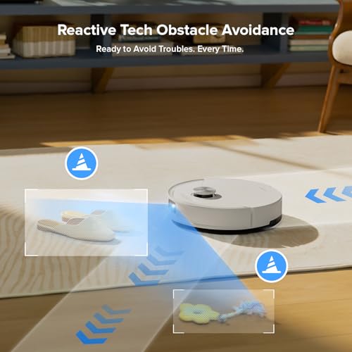 Q10 S5+ Robot Vacuum and Mop (White)