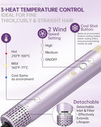 Hair Dryer Brush 7 (Purple)