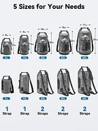 Dry Bag Waterproof Backpack with Phone Case (Black / 20L)