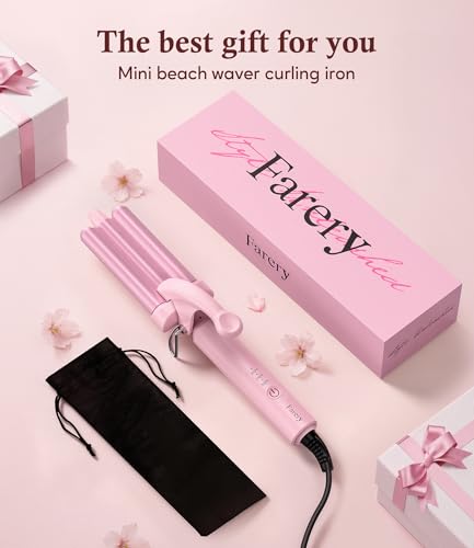 Mini Hair Waver (Sakura Pink)