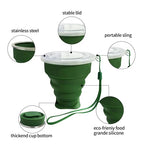 Collapsible Cup (Dark Green)