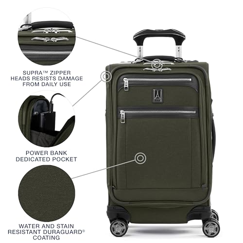 Platinum Elite Carry (Carry-On 21-Inch / Pilot Green)