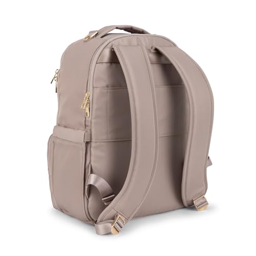 Classic Diaper Backpack Machine Washable Baby Travel Bag (Taupe)