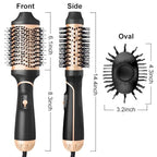 Hair Dryer Brush Blow Dryer in One Step (Golden / L)