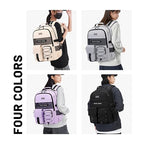 Multi Pocket Backpack with 15.6 inch Laptop Compartment (Grey)