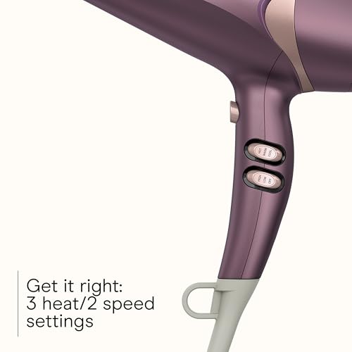 INFINITIPRO Hair Dryer w (Purple / 1 Count (Pack of 1))
