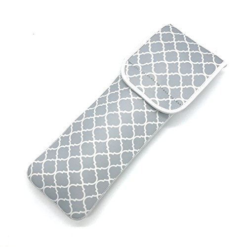 Hair Straighteners Case with Fastener (Gray)