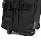 Tranverz L 121L Large Wheeled Luggage with Dual Compartments (121 Liter Checked Bag / Black)