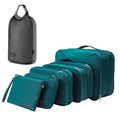 BeeNesting Waterproof Compression Packing Cubes 5 (Dark Green / 6-Piece Set)