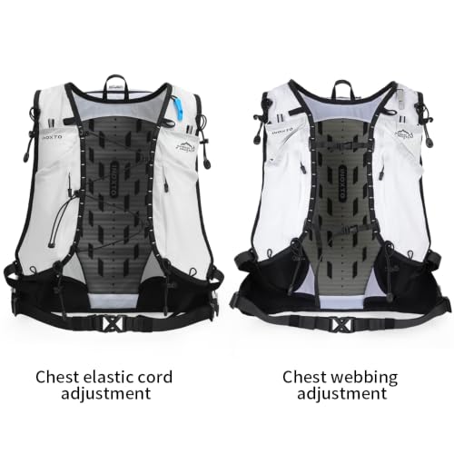 Hiking Hydration Backpack with 2L (White--2L Water Bladder)
