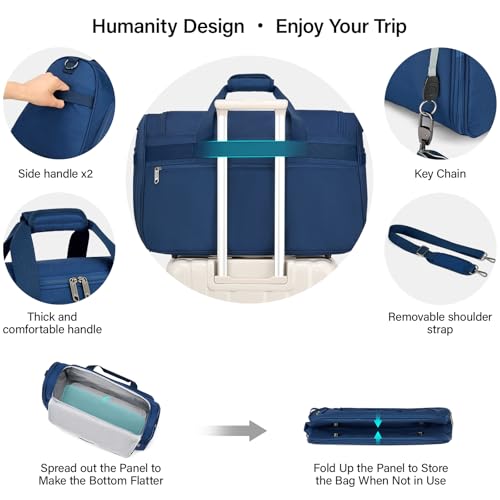 Carry On luggage Bags for Travel (Blue / Ultra Carry-On)