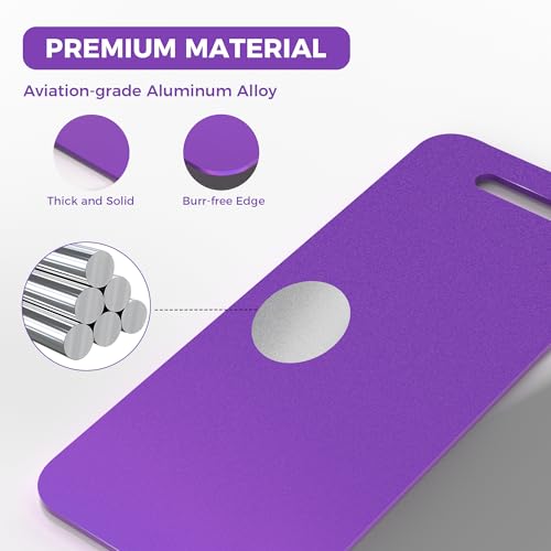 4PCS Personalized Luggage Tag (Purple / Small)